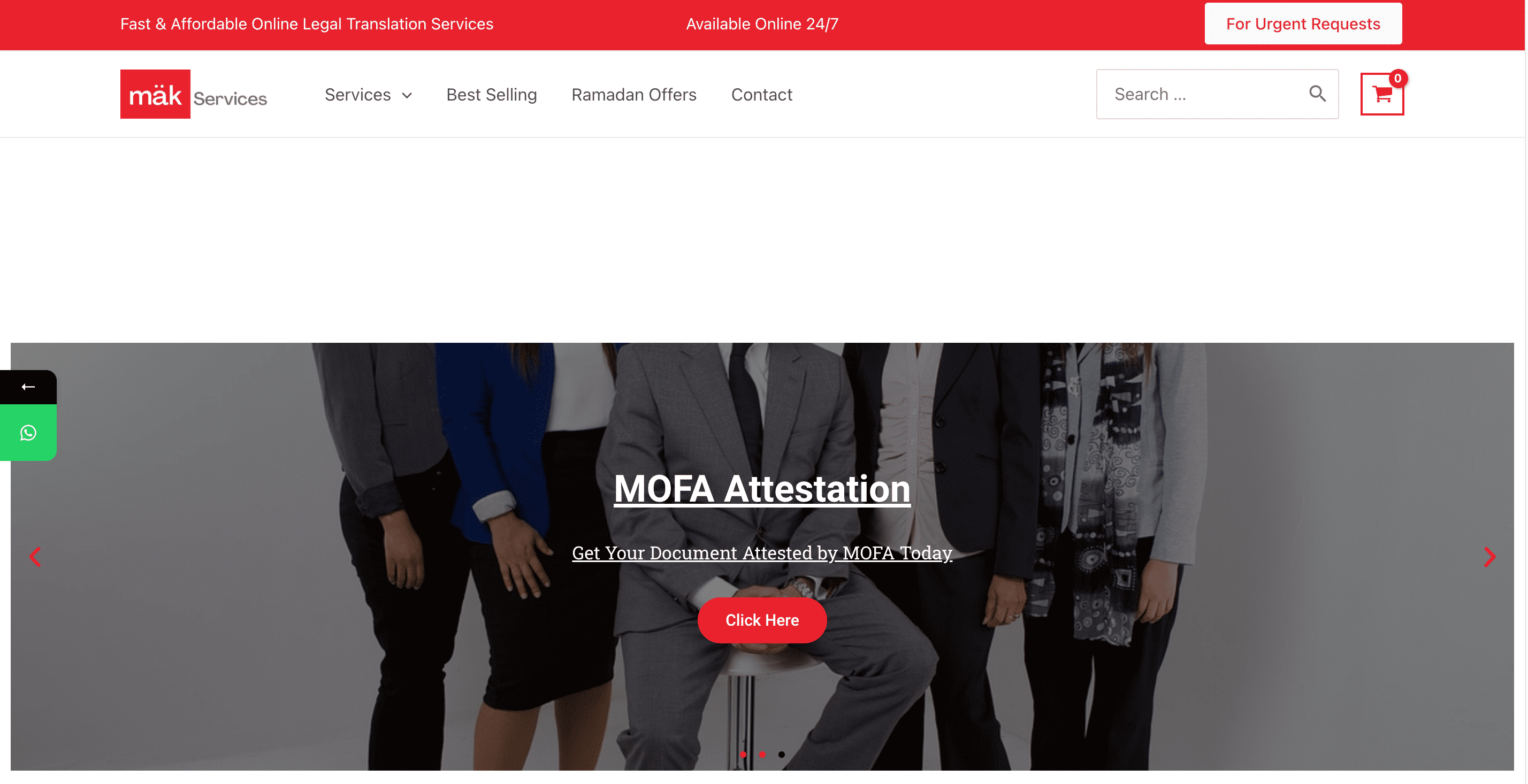 MAK for translation and business services